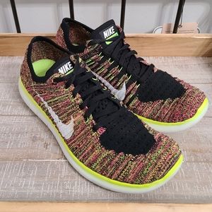 Nike Free RN Flyknit Running Shoes Multicolor